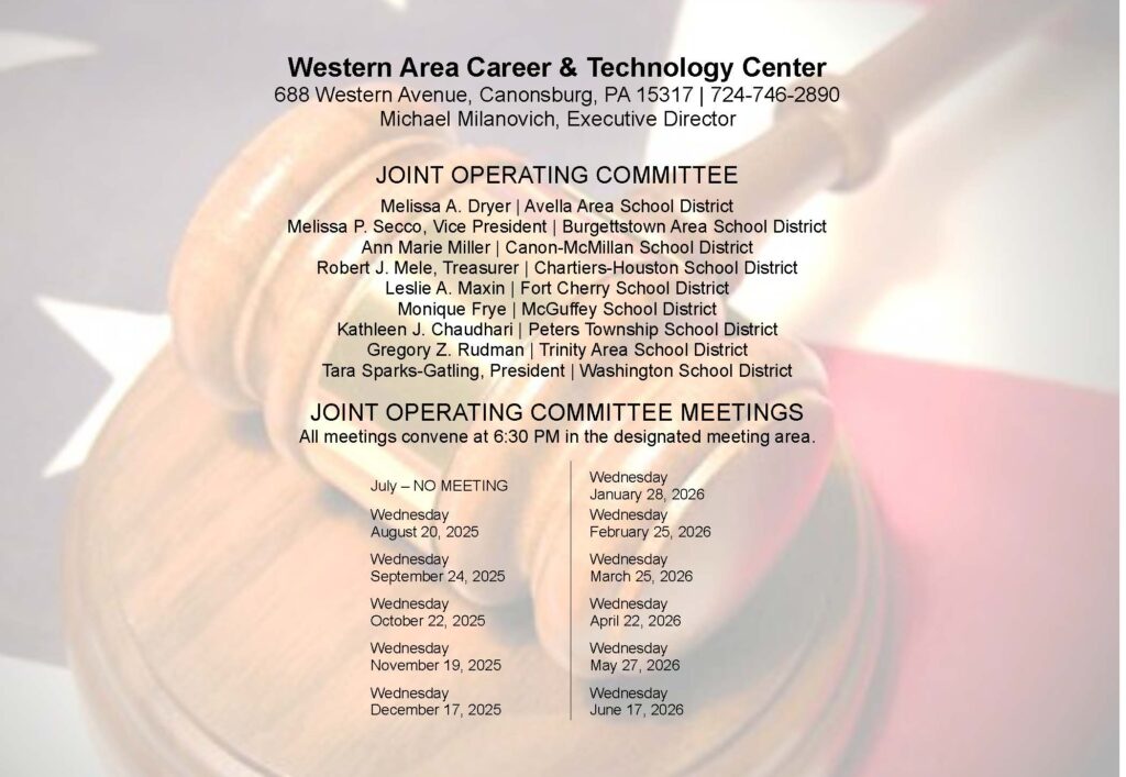 25.26 JOC Meeting Dates